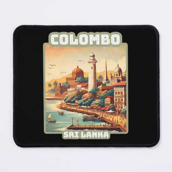 Item preview, Retro vintage Colombo Sri lanka Skyline designed and sold by Unitepeople.