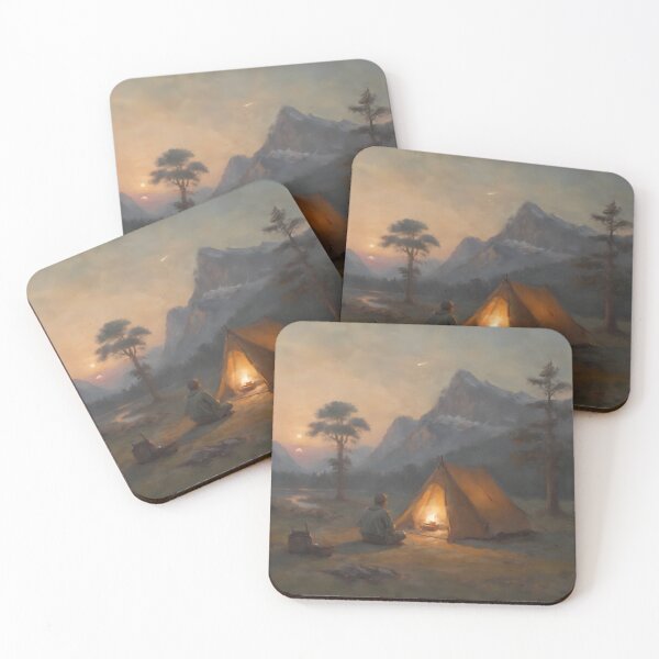 Item preview, Camp designed and sold by byteoncanvas.