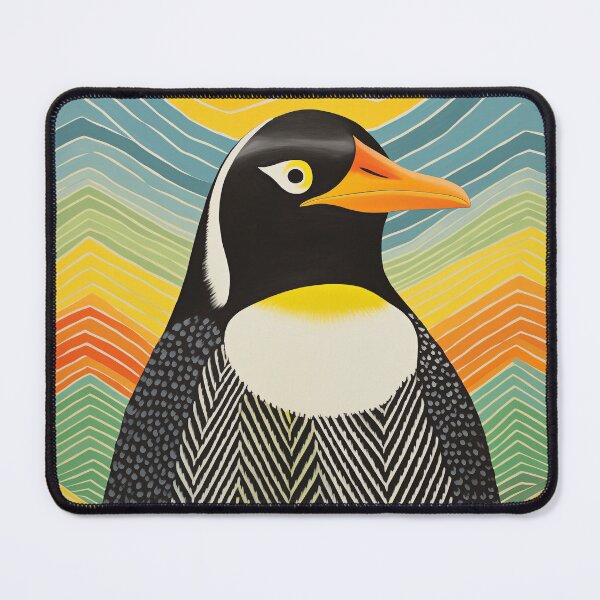 Item preview, Penguin Colorful Background designed and sold by EnchantArtCo.