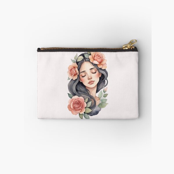 Item preview, Flower Maiden Watercolor designed and sold by TheLilacBat.