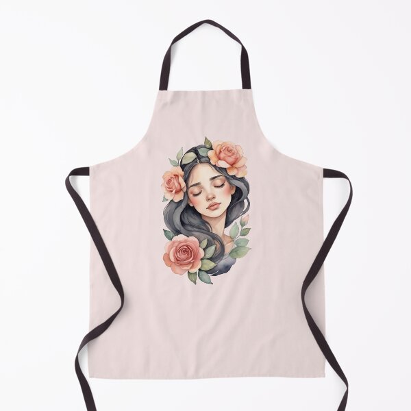 Item preview, Flower Maiden Watercolor designed and sold by TheLilacBat.