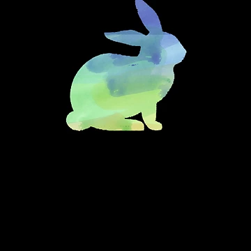 Artwork thumbnail, Water Color Rabbit Lilac RabbitsWatercolor Pet Rabbit by shoppzee
