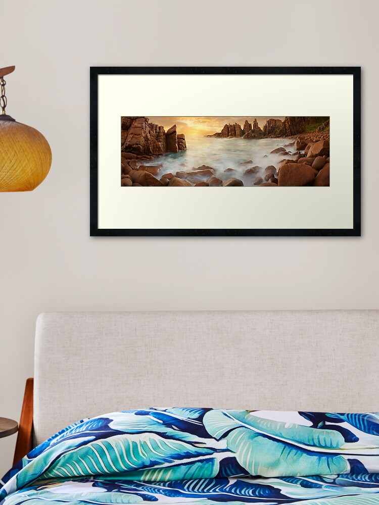 Thumbnail 2 of 7, Framed Art Print, The Pinnacles, Phillip Island, Victoria, Australia designed and sold by Chockstone.