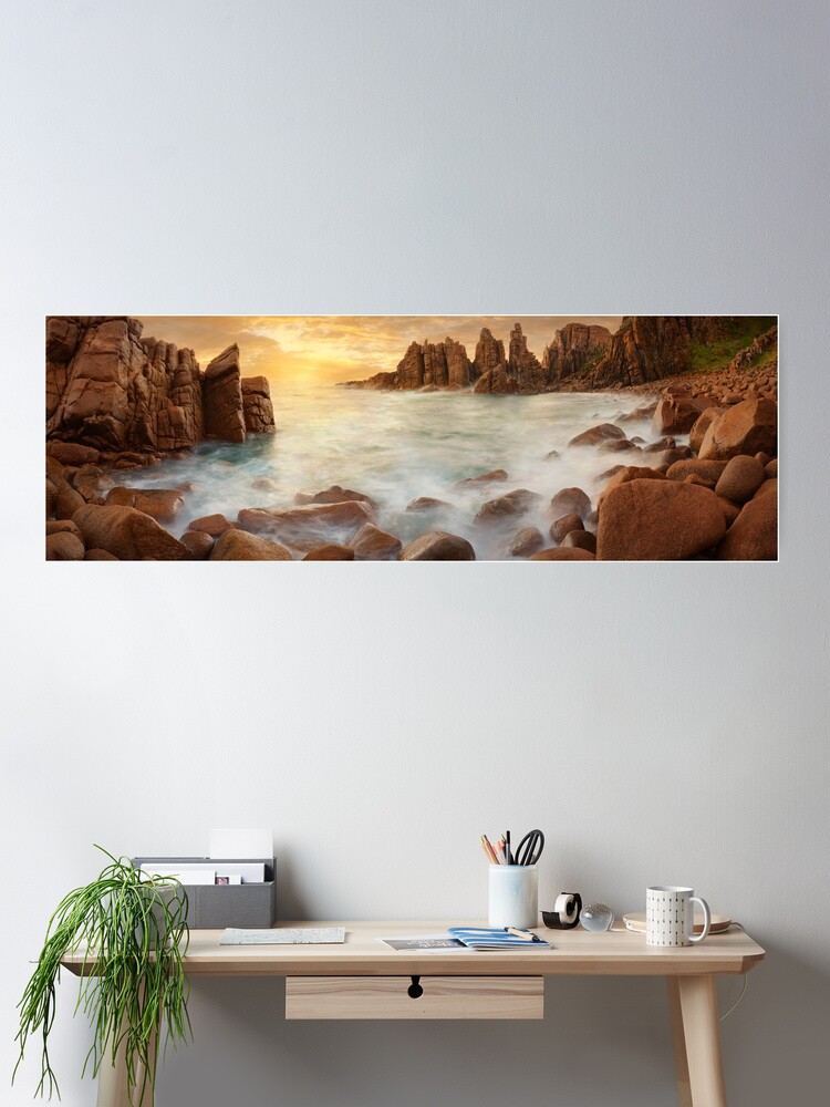 Thumbnail 2 of 3, Poster, The Pinnacles, Phillip Island, Victoria, Australia designed and sold by Chockstone.