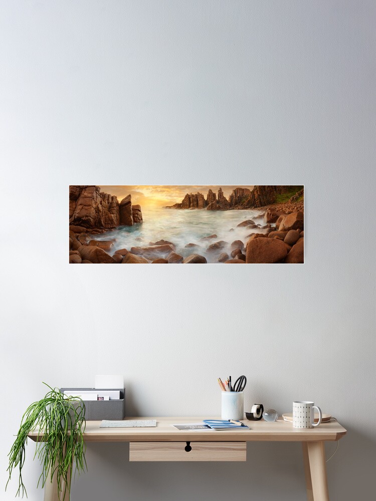 Thumbnail 2 of 3, Poster, The Pinnacles, Phillip Island, Victoria, Australia designed and sold by Chockstone.