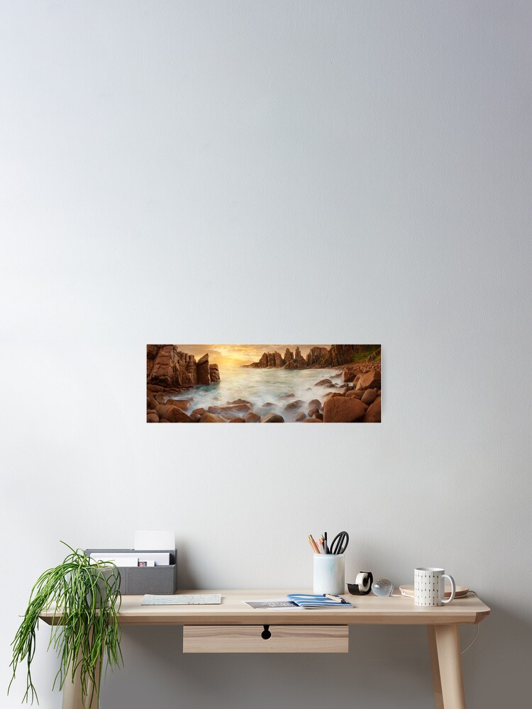 Thumbnail 2 of 3, Poster, The Pinnacles, Phillip Island, Victoria, Australia designed and sold by Chockstone.