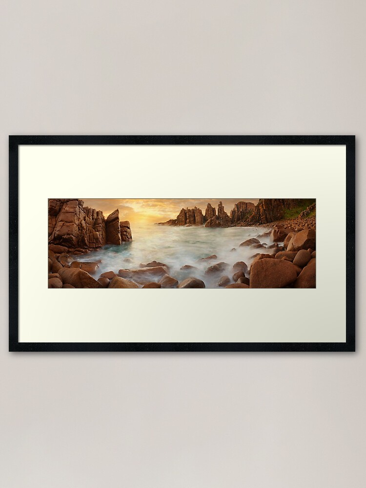Thumbnail 1 of 7, Framed Art Print, The Pinnacles, Phillip Island, Victoria, Australia designed and sold by Chockstone.