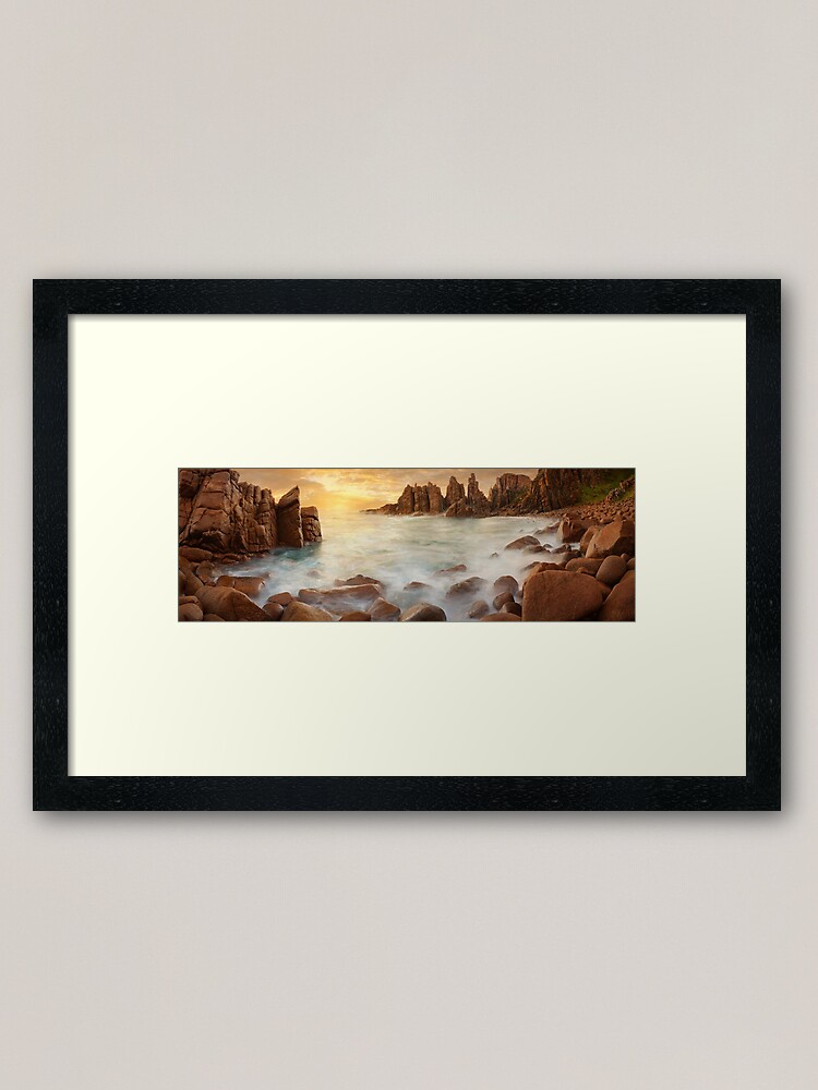 Thumbnail 1 of 7, Framed Art Print, The Pinnacles, Phillip Island, Victoria, Australia designed and sold by Chockstone.