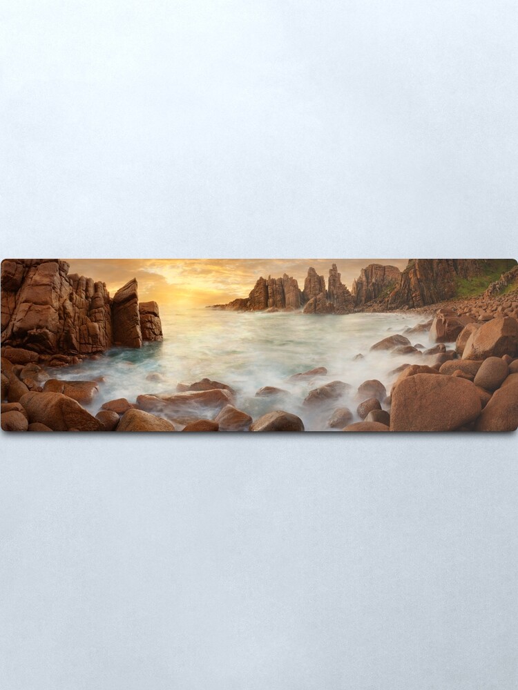 Alternate view of The Pinnacles, Phillip Island, Victoria, Australia Metal Print