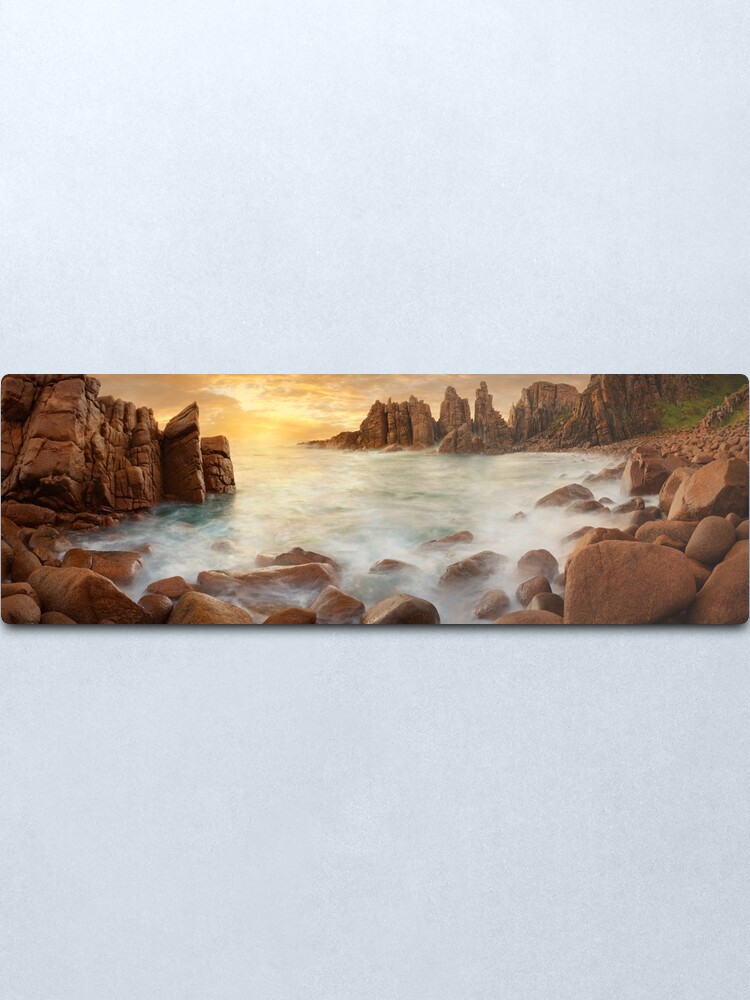 Alternate view of The Pinnacles, Phillip Island, Victoria, Australia Metal Print