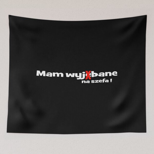 Item preview, Mam wyjXbane na szefa, T-shirt designed and sold by ArtGStudio.