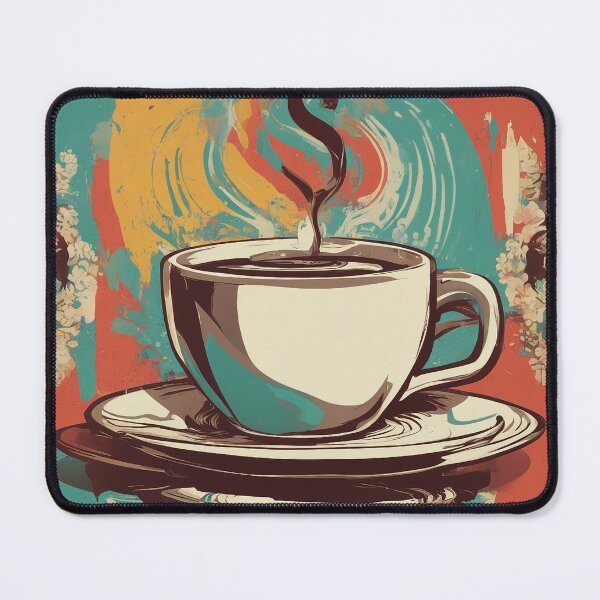 Item preview, Morning Coffee Cup Gourmet Kitchen Vintage Ad Aesthetic designed and sold by TexasJenny.