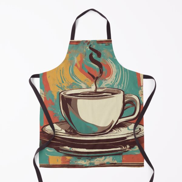 Item preview, Morning Coffee Cup Gourmet Kitchen Vintage Ad Aesthetic designed and sold by TexasJenny.
