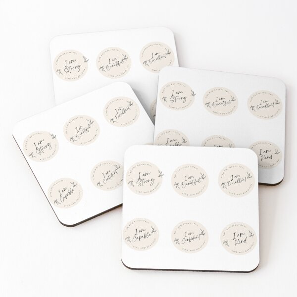 Item preview, I am Strong. I am Excellent. I am Confident. I am Beautiful. I am Kind Pack designed and sold by hinajehan.