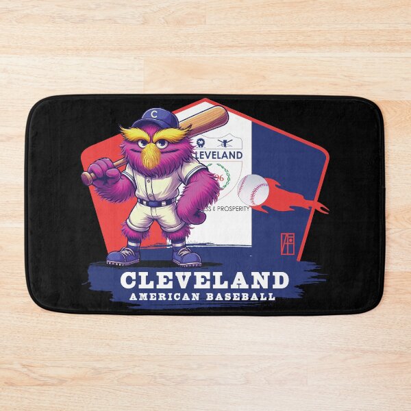 Item preview, USA - American BASEBALL - Cleveland - Baseball mascot - Cleveland baseball designed and sold by ArtProjectShop.