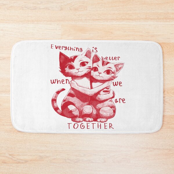 Item preview, Cute Cats Deeply in Love designed and sold by kinpirks.