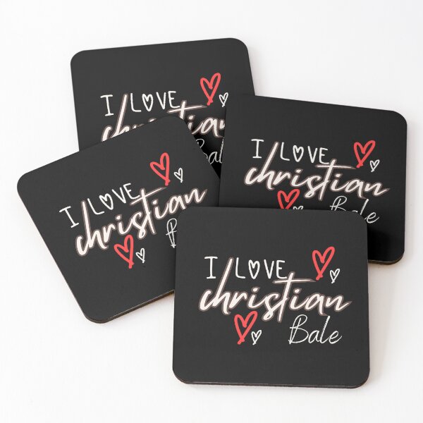 Item preview, I Love Christian Bale Funny Christian Bale Is My Heart Gift designed and sold by ZACK ART.