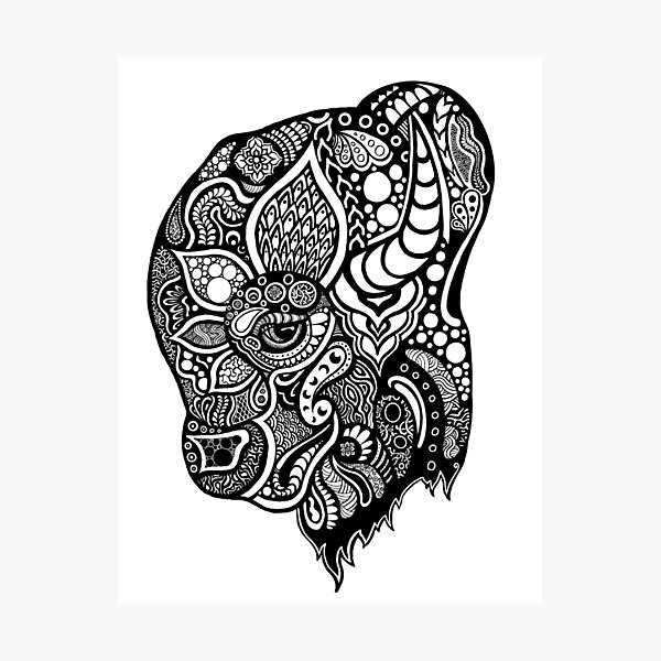 Item preview, Abstract Bison designed and sold by Erik Hovland.