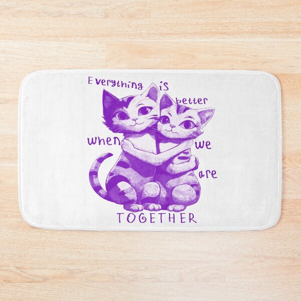 Item preview, Cute Cats Deeply in Love designed and sold by kinpirks.