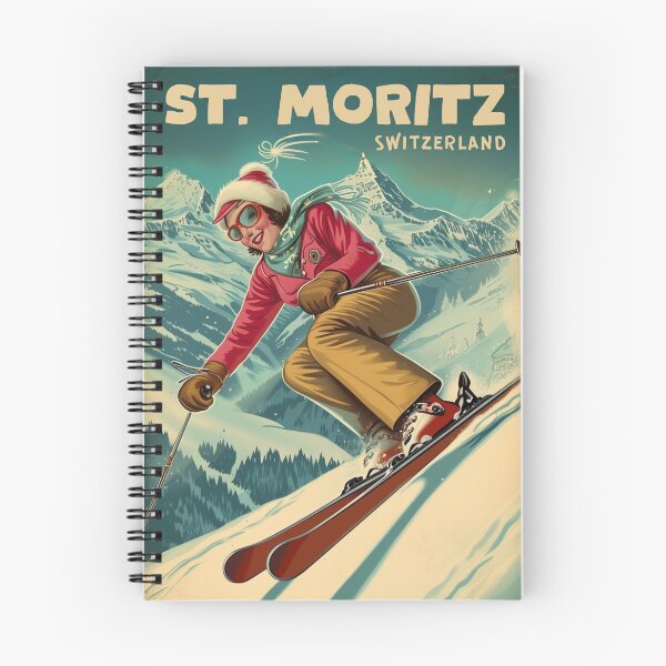 Item preview, St. Moritz Switzerland designed and sold by StudioRedKoala.