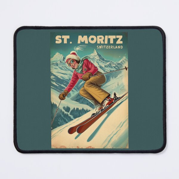 Item preview, St. Moritz Switzerland designed and sold by StudioRedKoala.