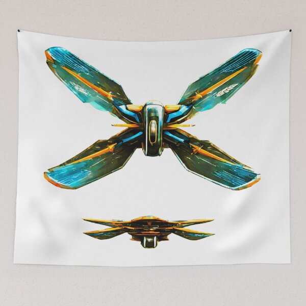 Item preview, future four-wing aircraft designed and sold by janjacbu.
