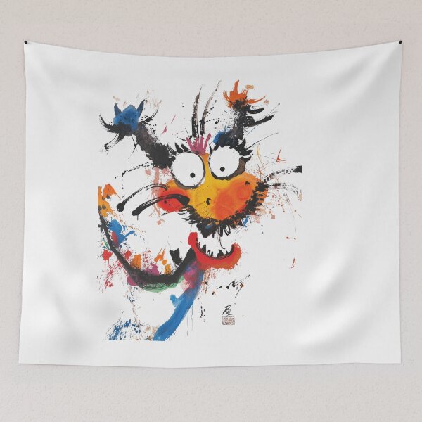 Item preview, Painted dragon designed and sold by Revived Design.