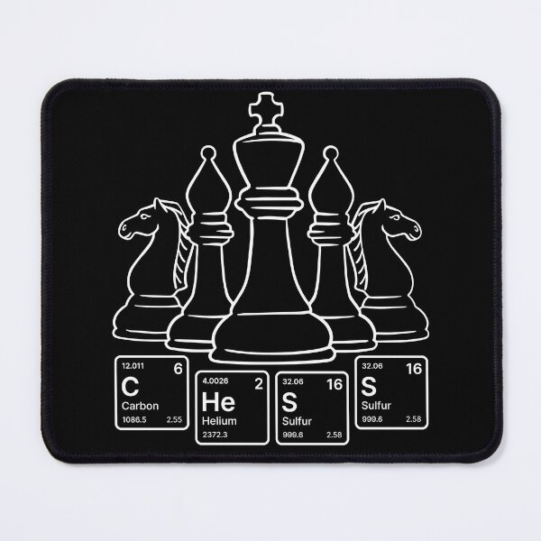Item preview, Chess set periodic table think chess tournament chess player designed and sold by Your Style Tees | Graphic T-Shirts.