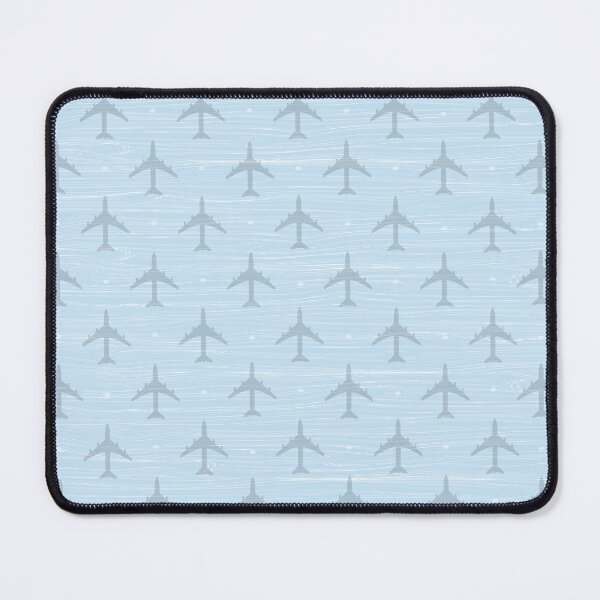 Item preview, Sky Blue Cloudscape Airplane Pattern designed and sold by NOVOImpression.