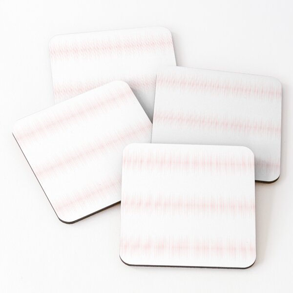 Item preview, Pink stripes of music in psychedelic style designed and sold by Inspyralia.