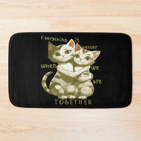 Item preview, Cute Cats Deeply in Love designed and sold by kinpirks.