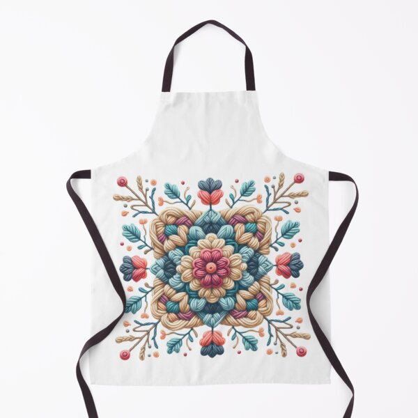 Item preview, Retro Granny Square designed and sold by GOTEK.