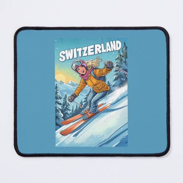Artikelvorschau, Switzerland Ski entworfen und verkauft von StudioRedKoala.