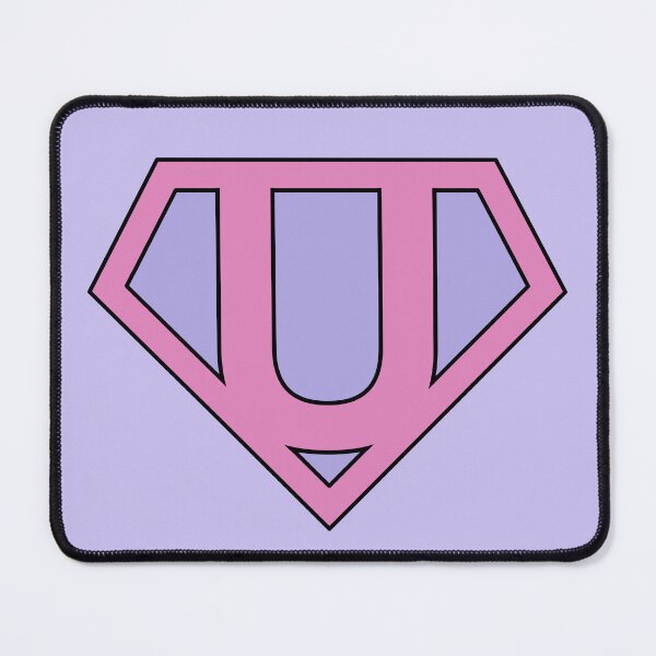 Item preview, Letter U | Super Letter | Purple and Pink designed and sold by Christiana-Art.