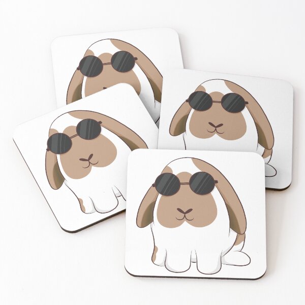 Item preview, Rabbit wears glasses designed and sold by TiffyChaa.