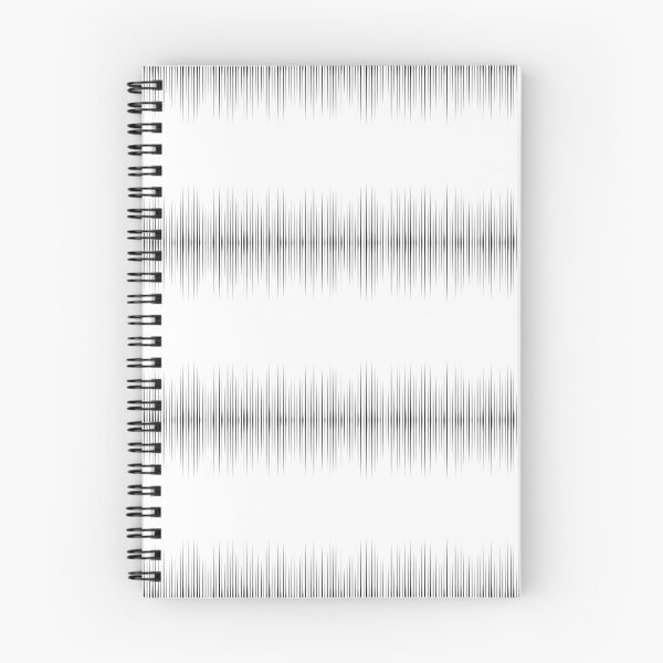Item preview, Black stripes of music in psychedelic style designed and sold by Inspyralia.