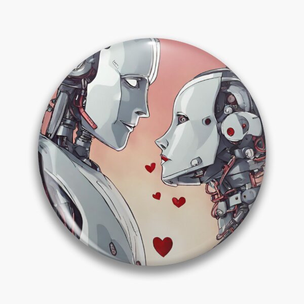 Item preview, Robot in love designed and sold by MyCraftForYOU.