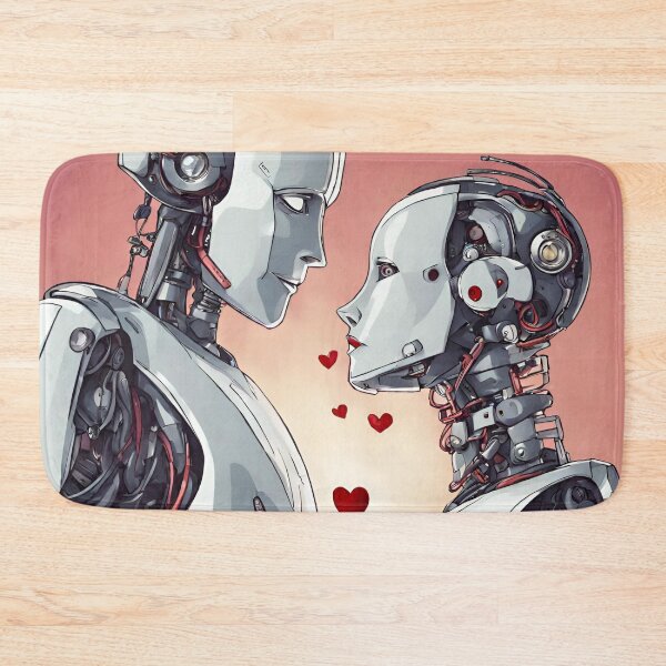 Item preview, Robot in love designed and sold by MyCraftForYOU.