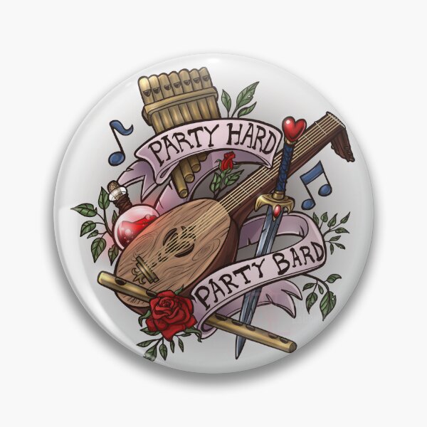 Item preview, Party Hard Party Bard designed and sold by ArtbyAnyse.