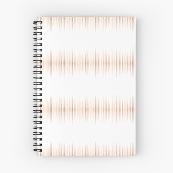 Item preview, Orange stripes of music in psychedelic style designed and sold by Inspyralia.