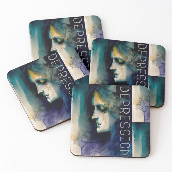 Item preview, Shadows Within: Portrait of Depression designed and sold by MillennialVibe.