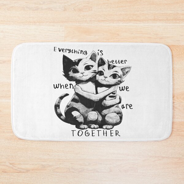 Item preview, Cute Cats Deeply in Love designed and sold by kinpirks.