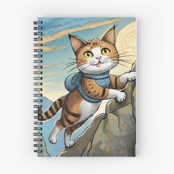 Item preview, Adventure Cat Scaling Peaks designed and sold by omerfdln34.