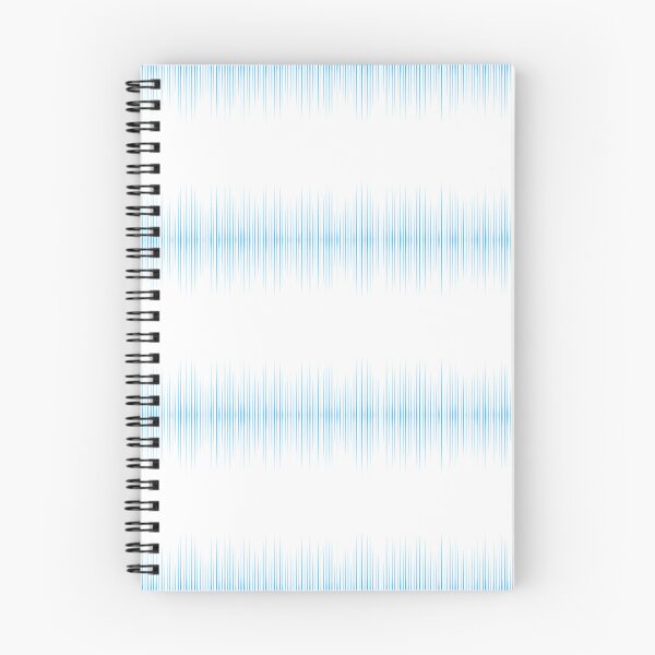 Item preview, Blue stripes of music in psychedelic style designed and sold by Inspyralia.