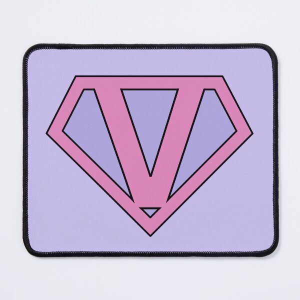Item preview, Letter V | Super Letter | Purple and Pink designed and sold by Christiana-Art.