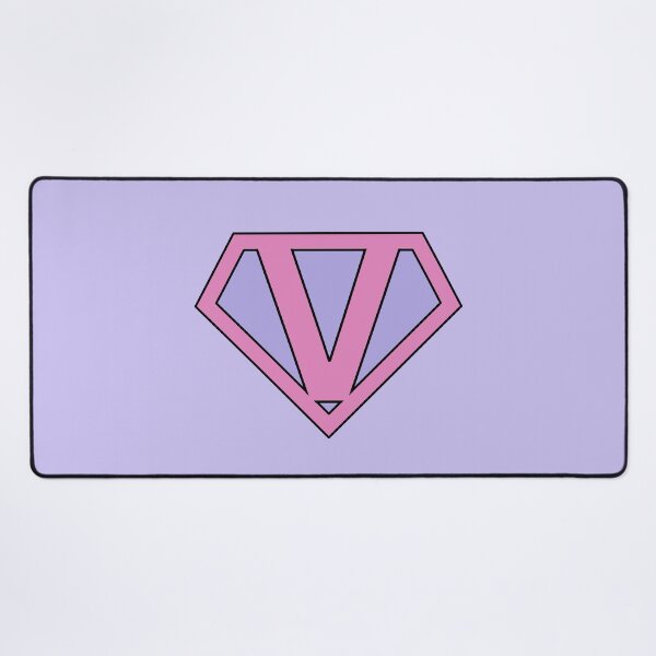 Item preview, Letter V | Super Letter | Purple and Pink designed and sold by Christiana-Art.