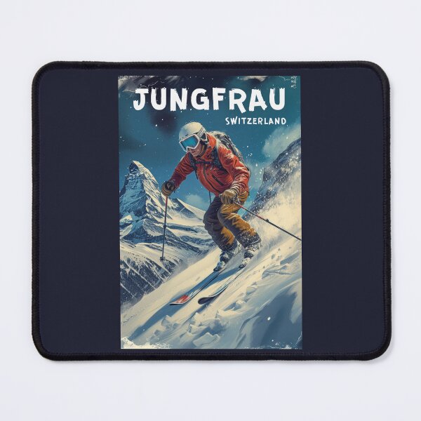 Item preview, Jungfrau Switzerland designed and sold by StudioRedKoala.