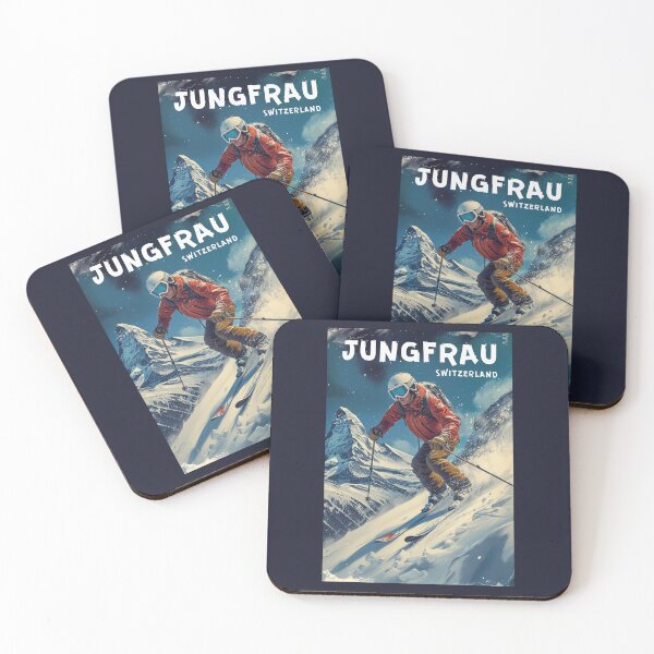 Item preview, Jungfrau Switzerland designed and sold by StudioRedKoala.