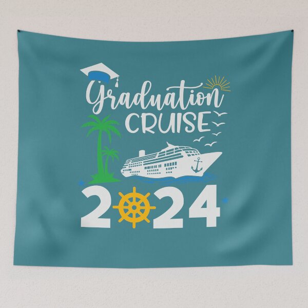Item preview, Graduation Cruise 2024 Senior Class Of 2024 designed and sold by ArtMeetsPizza.