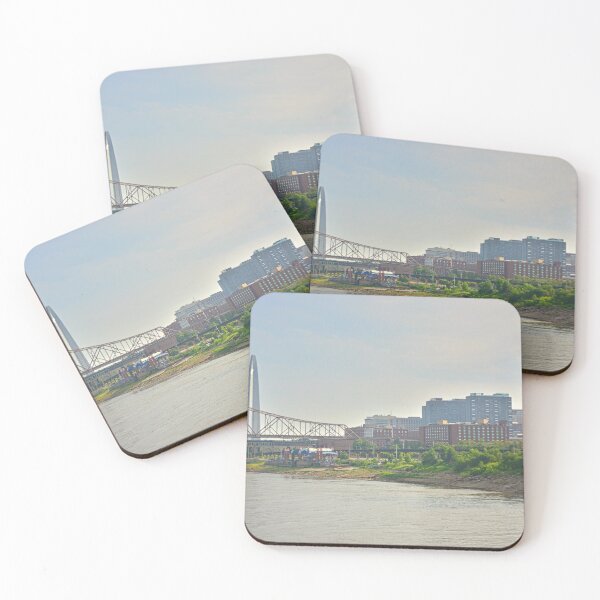 Item preview, St. Louis Missouri Skyline And Bridge designed and sold by LisaWootenPhoto.
